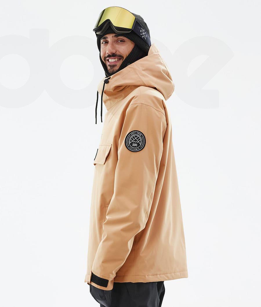 Khaki Men's Dope Blizzard Snowboard Jackets | NZ_D2059