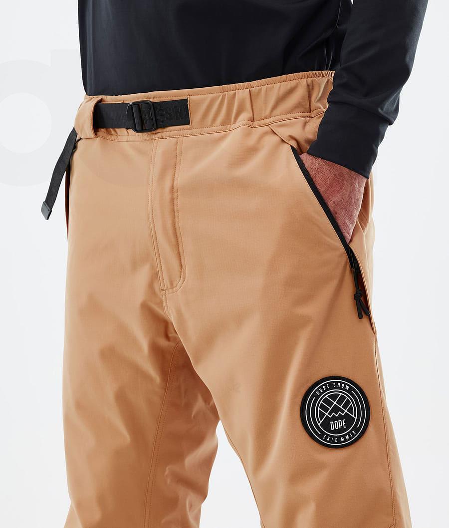Khaki Men's Dope Blizzard Snowboard Pants | NZ_D1450