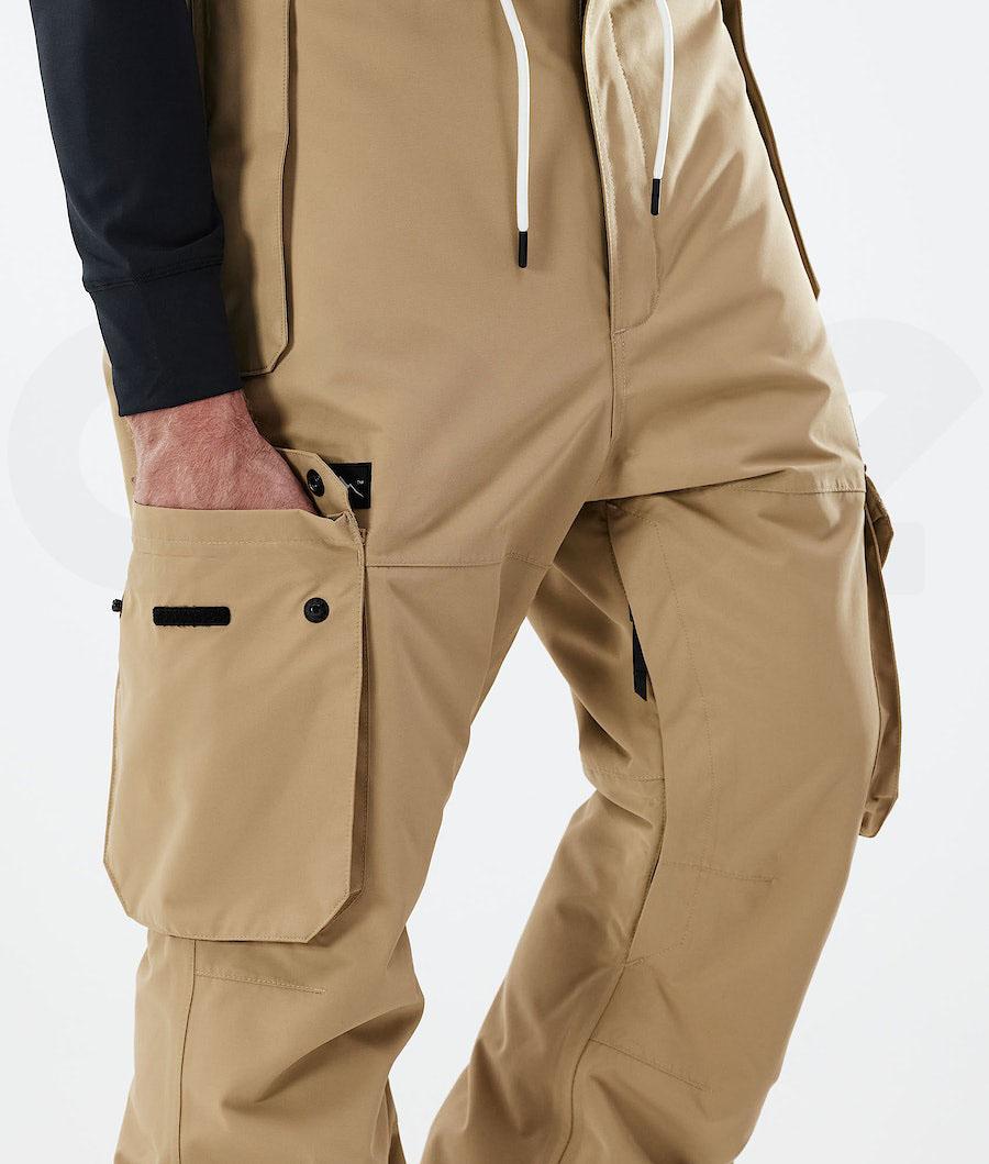 Khaki Men's Dope Iconic 2021 Ski Pants | NZ_D2463