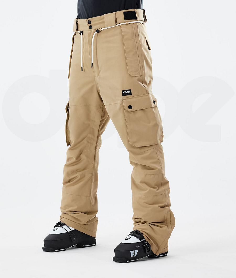Khaki Men\'s Dope Iconic 2021 Ski Pants | NZ_D2463
