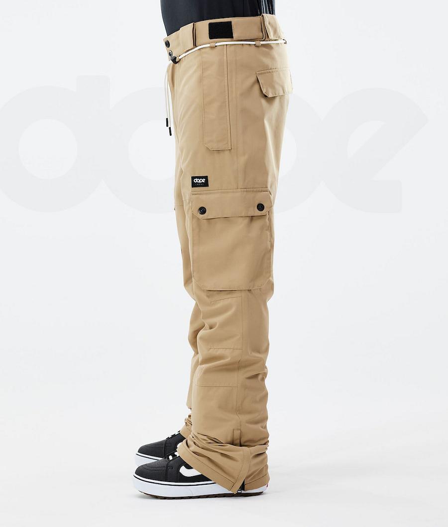 Khaki Men's Dope Iconic 2021 Snowboard Pants | NZ_D1136