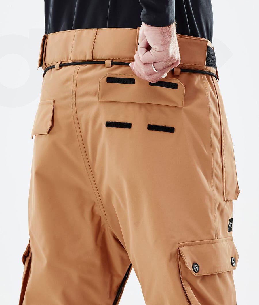 Khaki Men's Dope Iconic Ski Pants | NZ_D2425