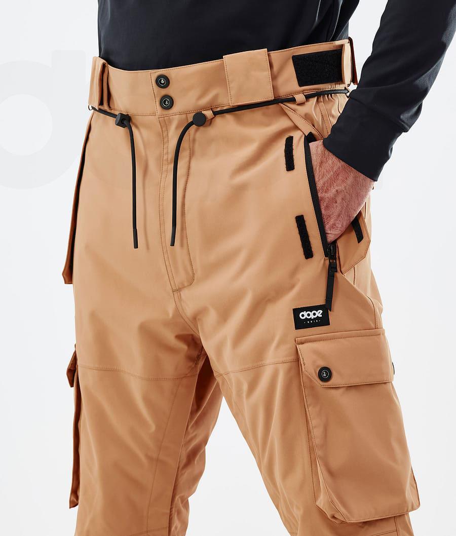 Khaki Men's Dope Iconic Ski Pants | NZ_D2425