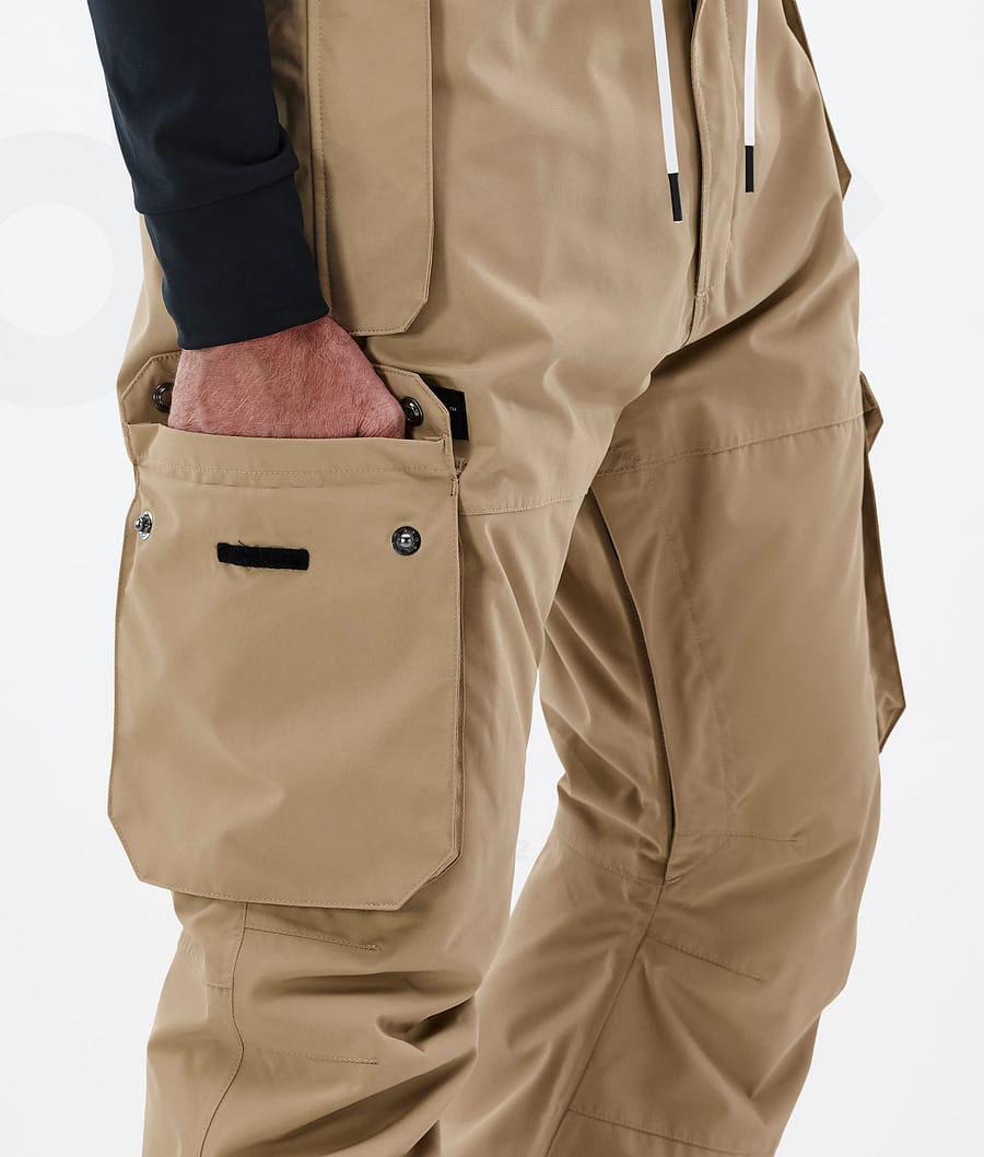 Khaki Men's Dope Iconic Snowboard Pants | NZ_D1082