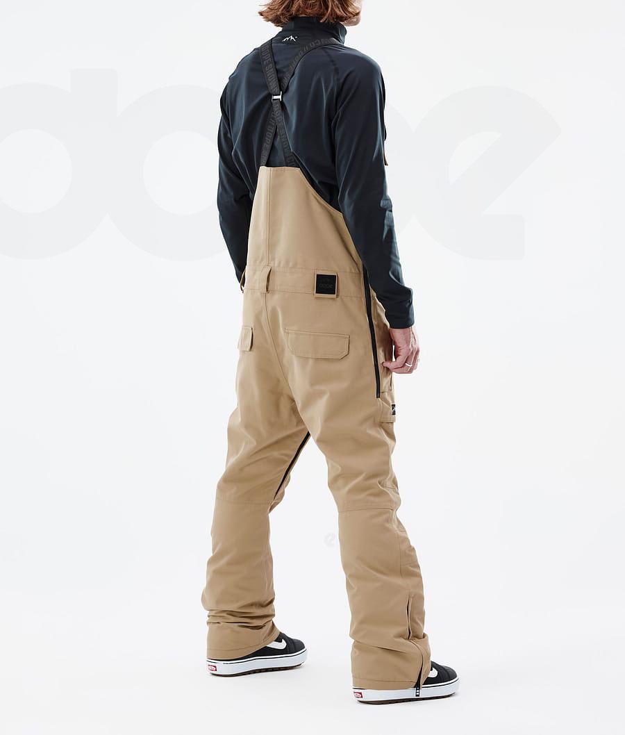 Khaki Men's Dope Notorious B.I.B Snowboard Pants | NZ_D1869