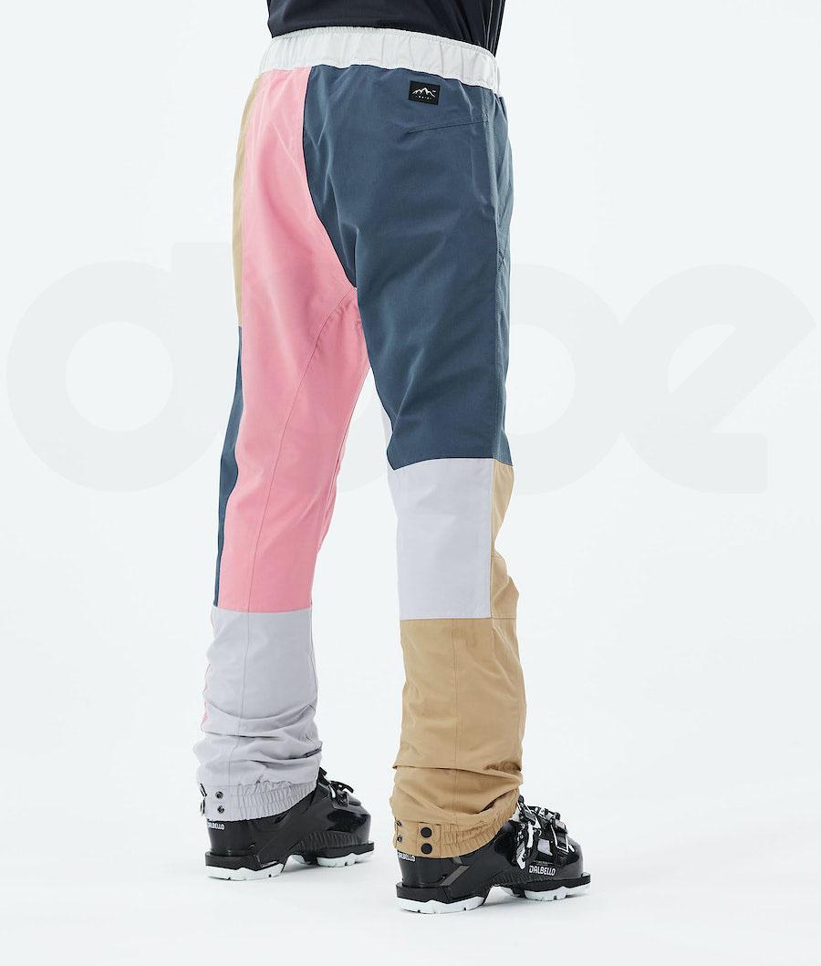 Khaki Women's Dope Blizzard LE W Ski Pants | NZ_D2257