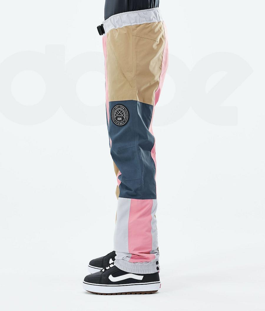 Khaki Women's Dope Blizzard LE W Snowboard Pants | NZ_D2338
