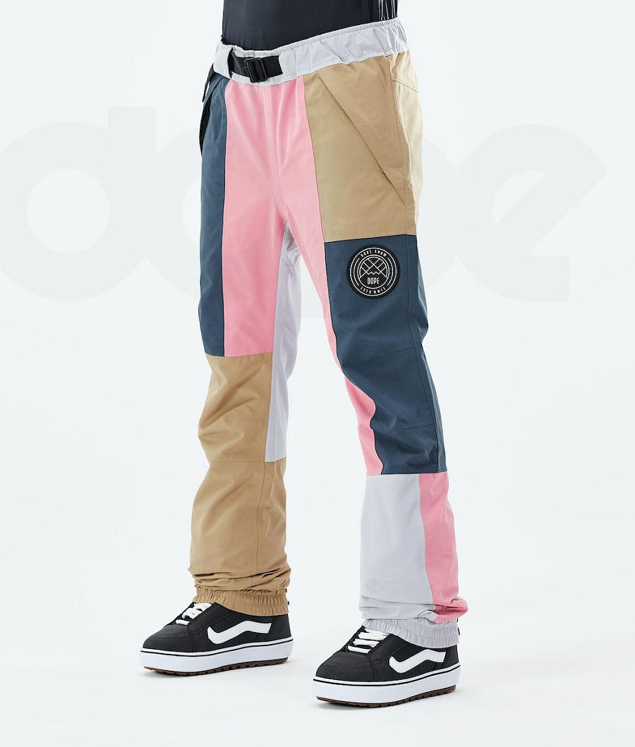 Khaki Women\'s Dope Blizzard LE W Snowboard Pants | NZ_D2338