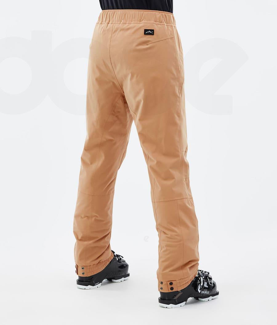 Khaki Women's Dope Blizzard W Ski Pants | NZ_D2260