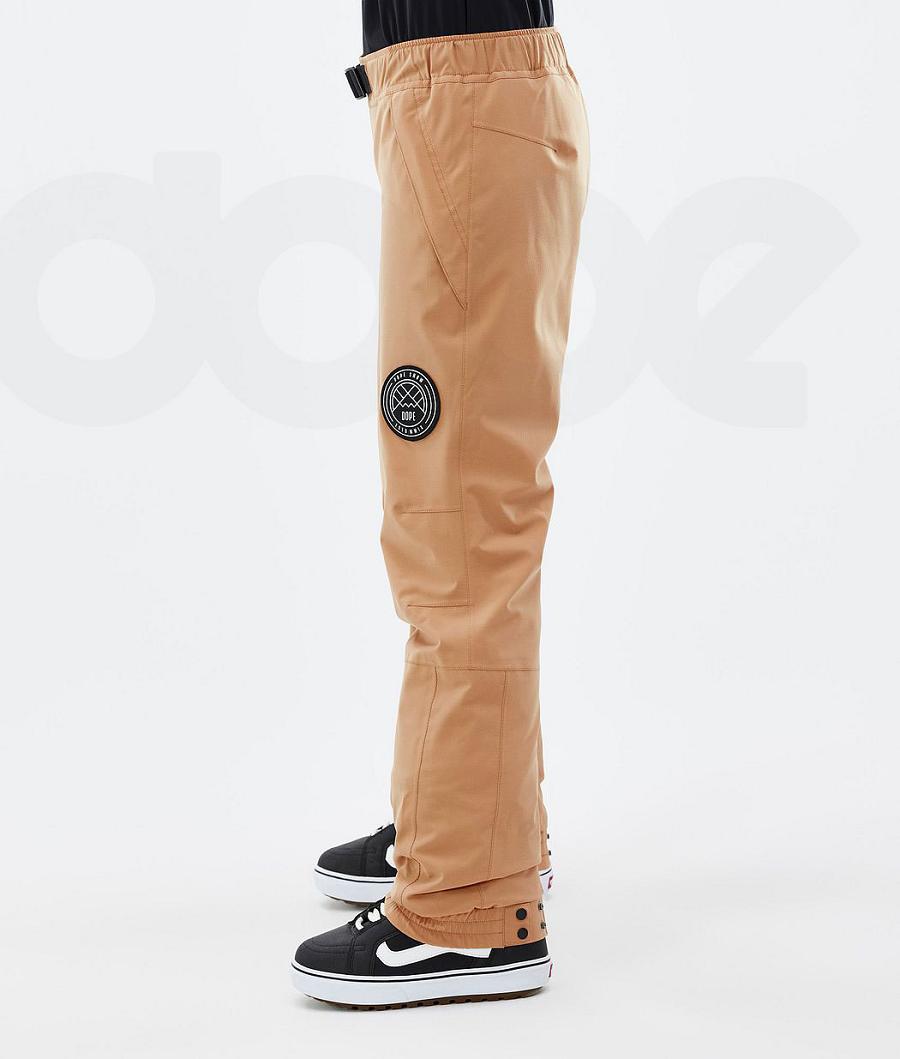Khaki Women's Dope Blizzard W Snowboard Pants | NZ_D1914