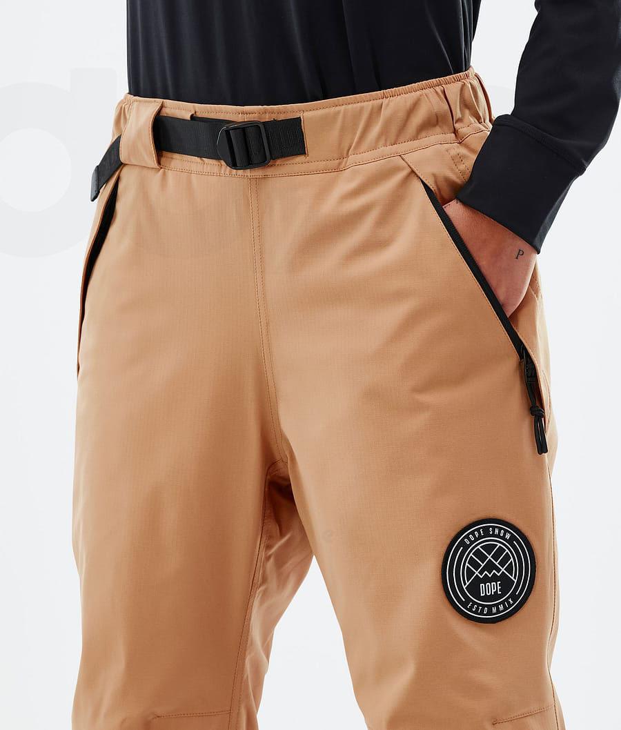 Khaki Women's Dope Blizzard W Snowboard Pants | NZ_D1914