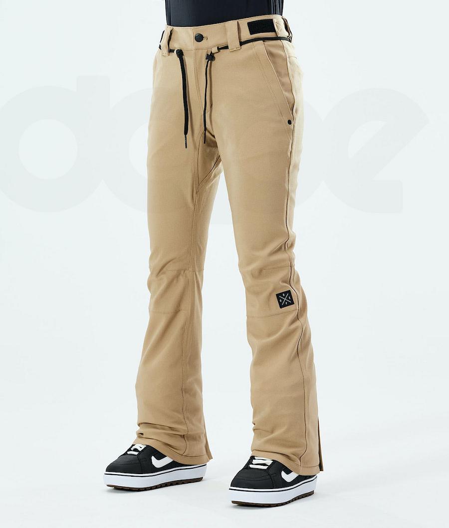 Khaki Women\'s Dope Tigress W 2021 Snowboard Pants | NZ_D1933