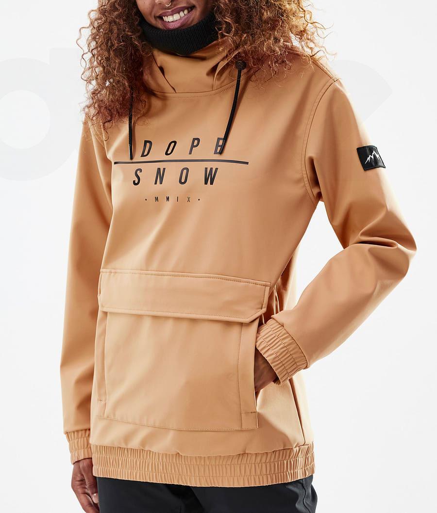 Khaki Women's Dope Wylie W Snowboard Jackets | NZ_D1586