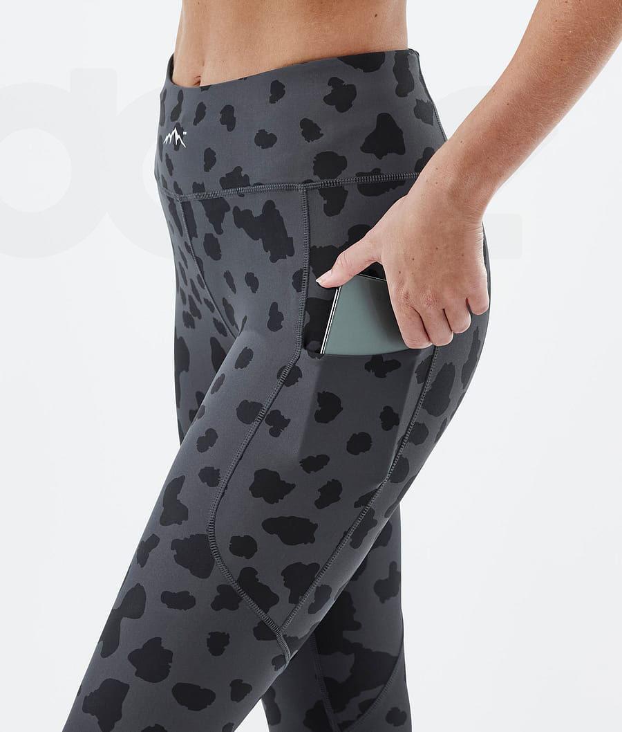 Leopard Women's Dope Lofty Tech Leggings | NZ_D2170