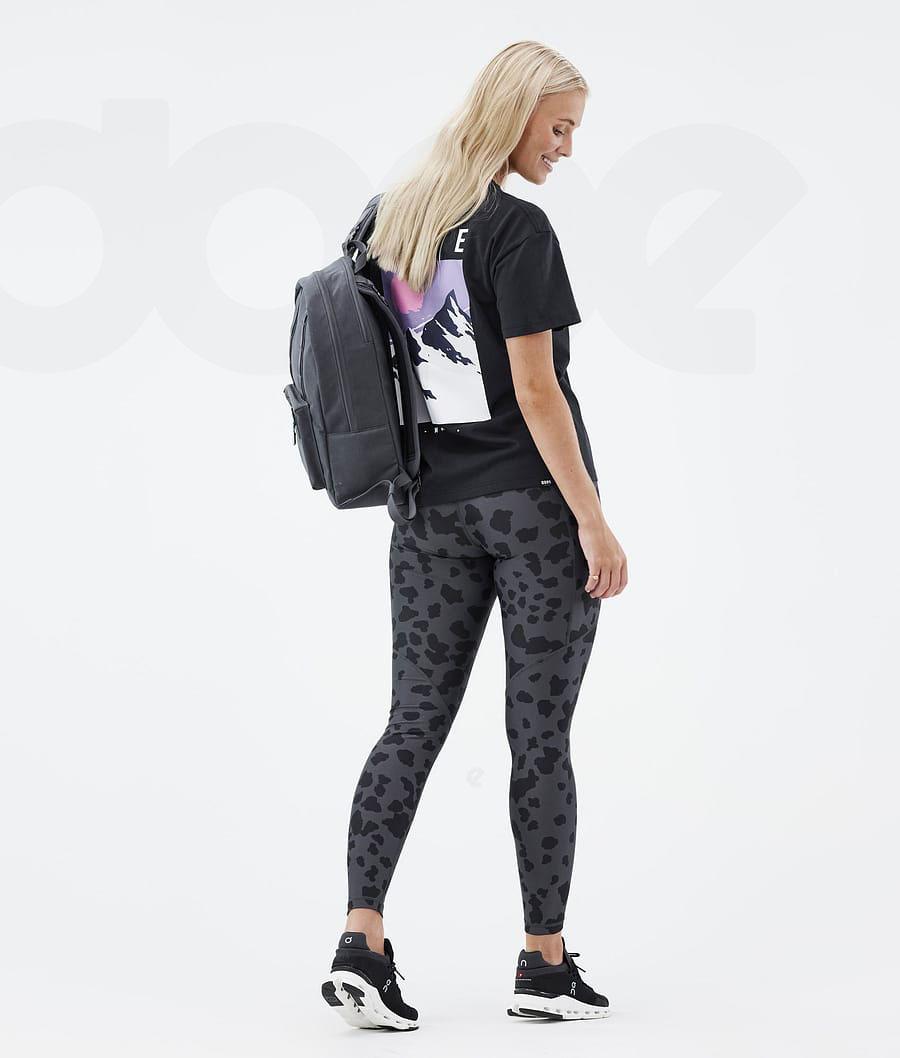 Leopard Women's Dope Lofty Tech Leggings | NZ_D2170