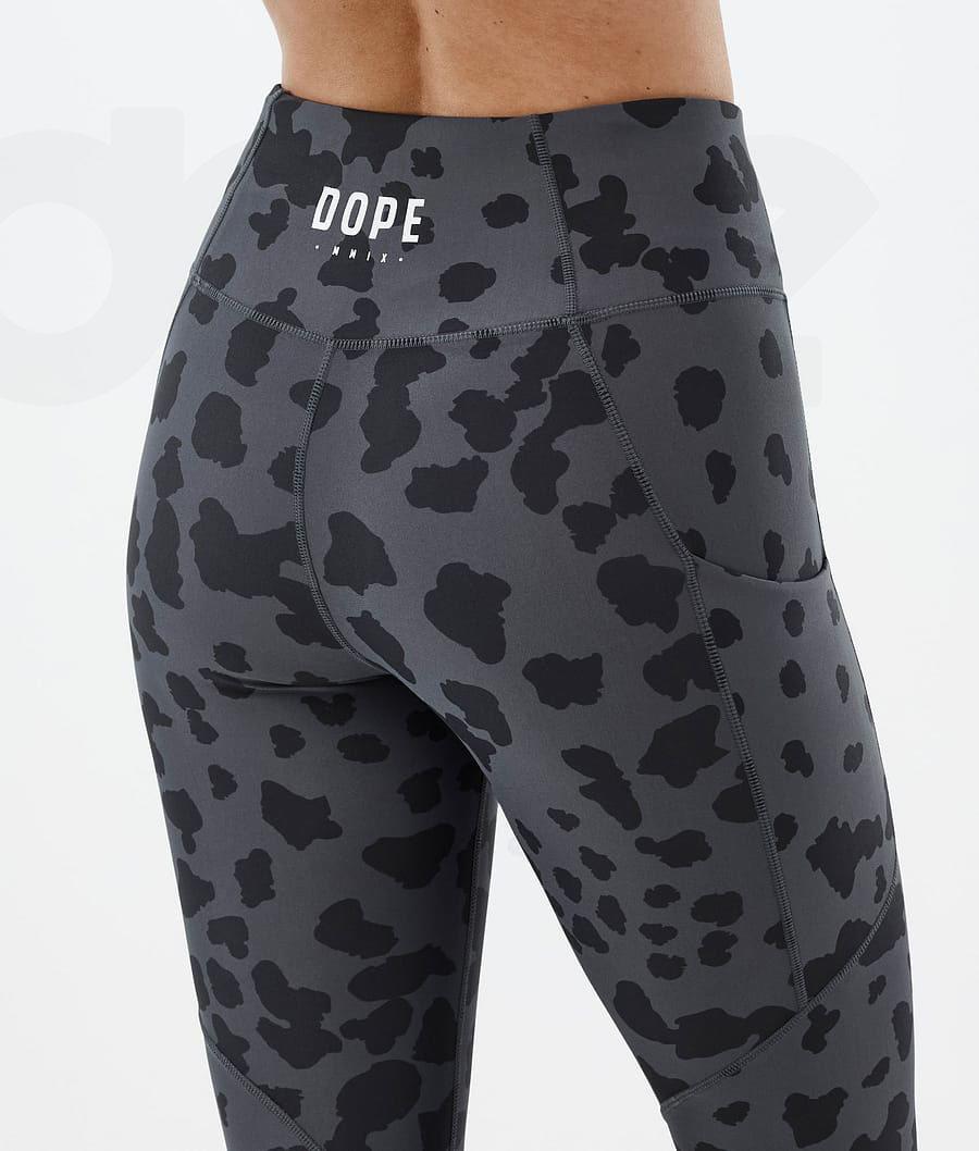 Leopard Women's Dope Lofty Tech Leggings | NZ_D2170