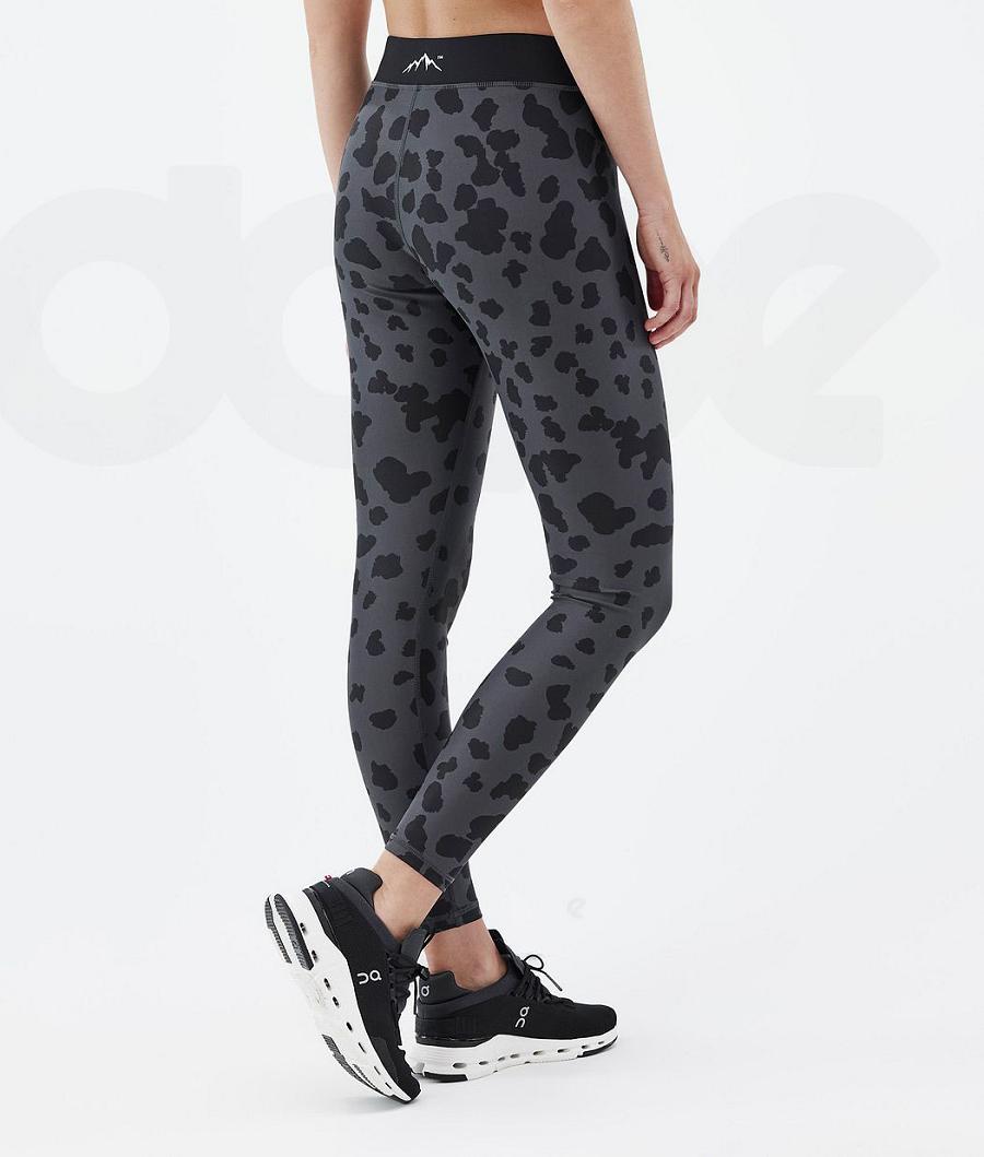 Leopard Women's Dope Razor Leggings | NZ_D1301