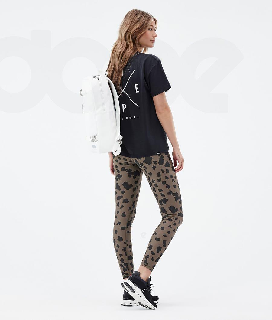 Leopard Women's Dope Razor Leggings | NZ_D1849