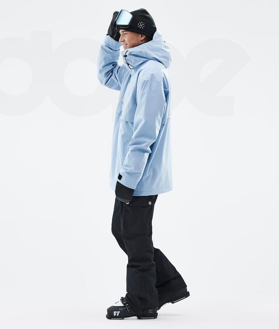 Light Blue Men's Dope Legacy Ski Jackets | NZ_D1435