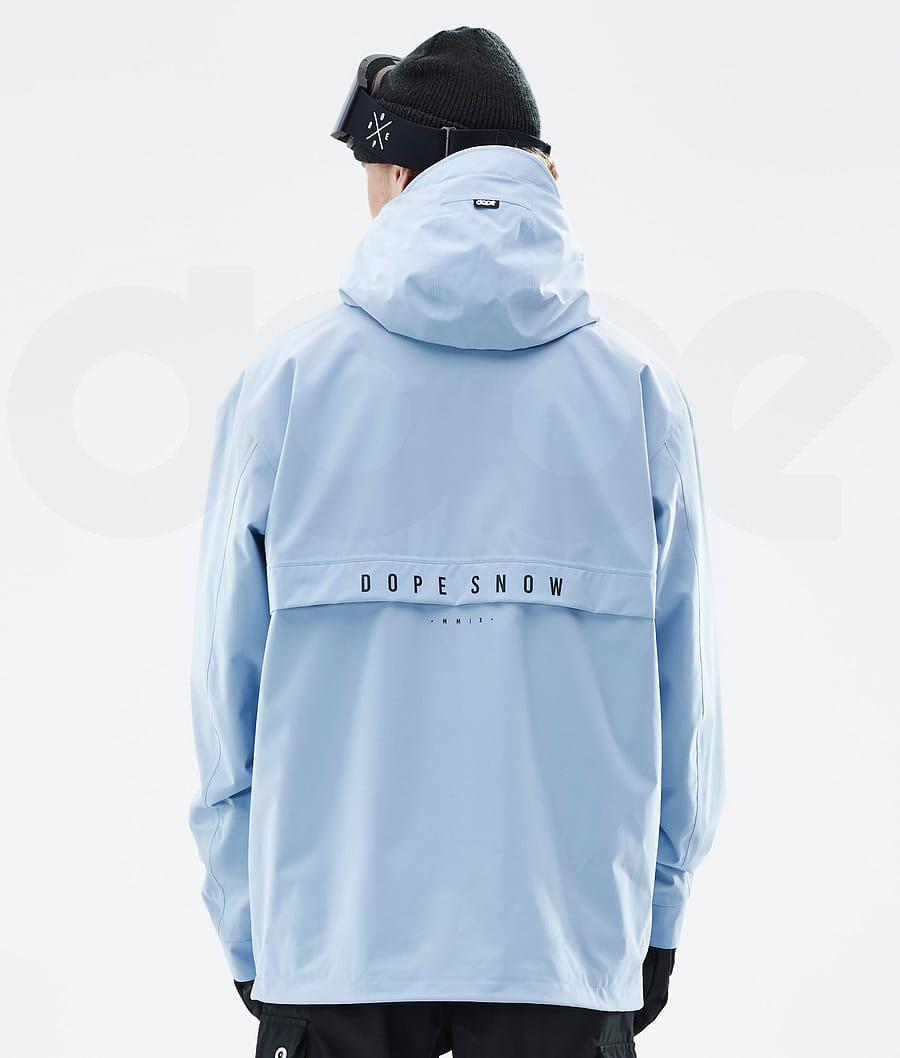 Light Blue Men's Dope Legacy Snowboard Jackets | NZ_D1166