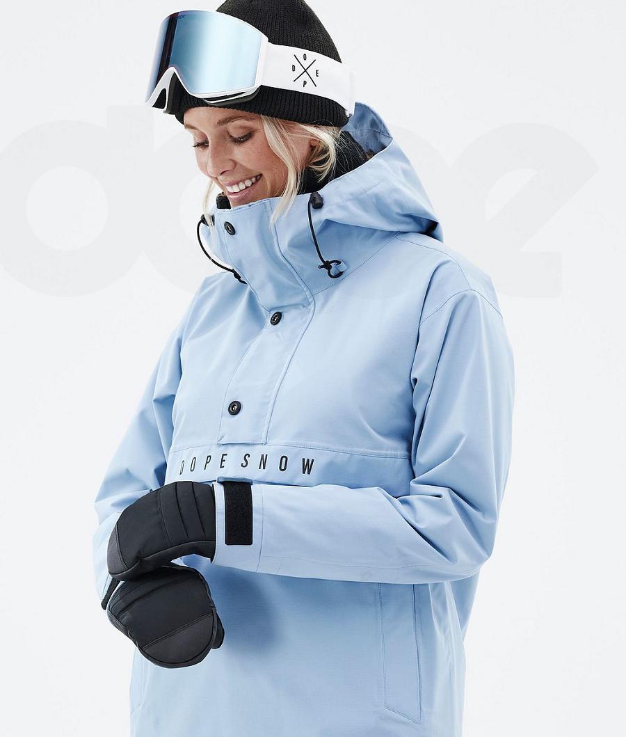 Light Blue Women's Dope Legacy W Snowboard Jackets | NZ_D1864