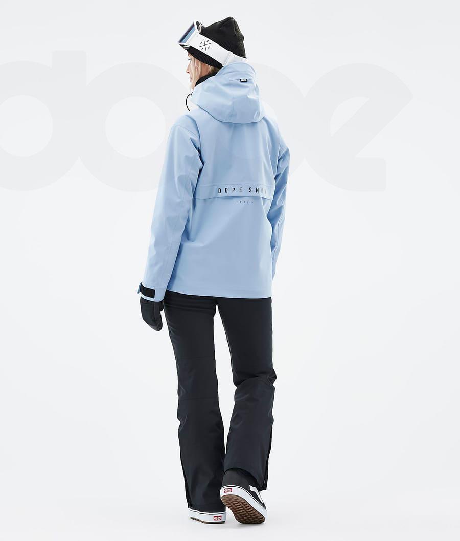 Light Blue Women's Dope Legacy W Snowboard Jackets | NZ_D1864