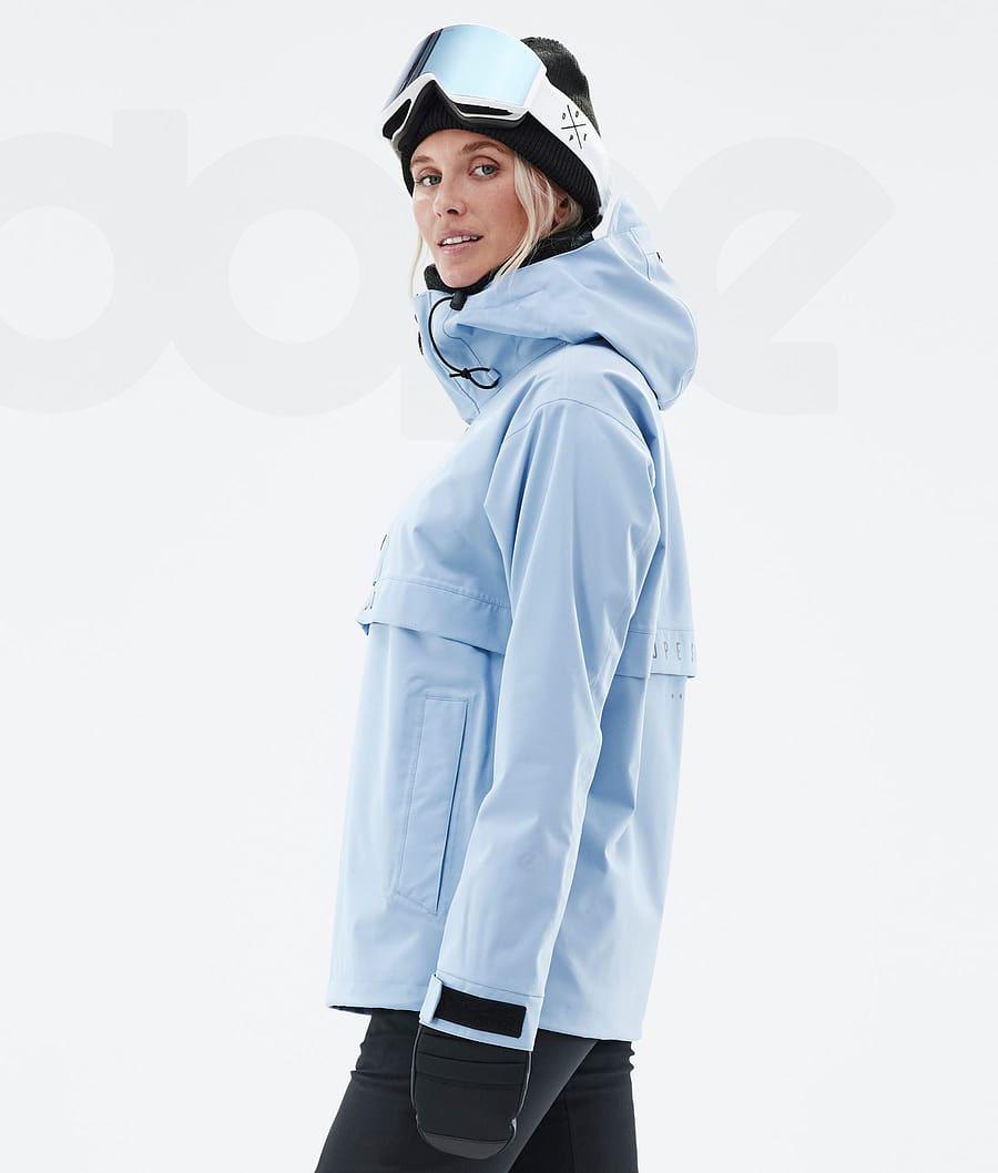 Light Blue Women's Dope Legacy W Snowboard Jackets | NZ_D1864