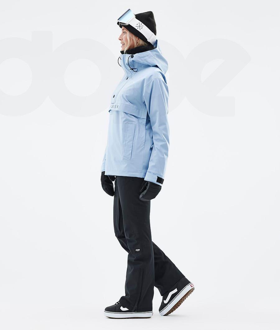 Light Blue Women's Dope Legacy W Snowboard Jackets | NZ_D1864