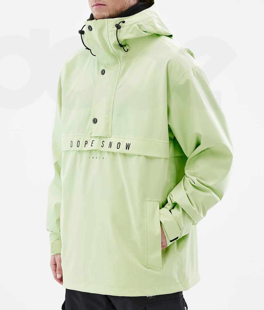 Light Green Men's Dope Legacy Ski Jackets | NZ_D2193
