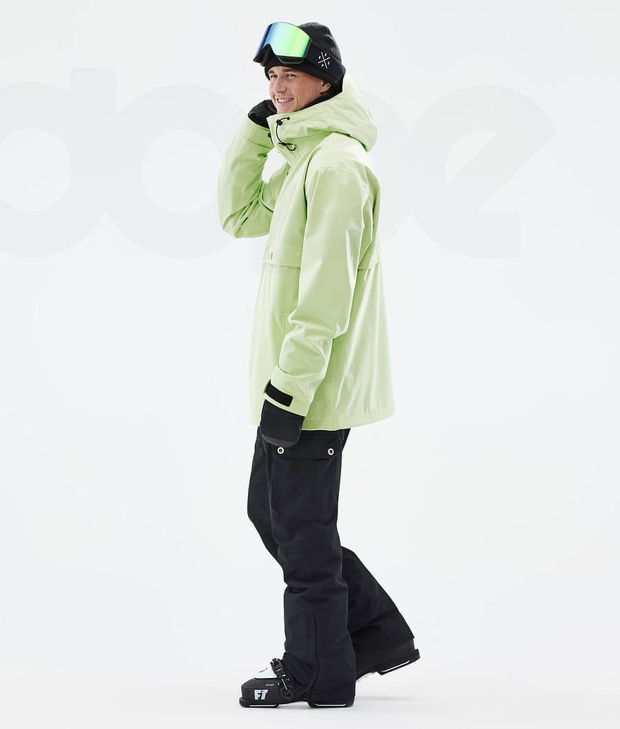 Light Green Men's Dope Legacy Ski Jackets | NZ_D2193