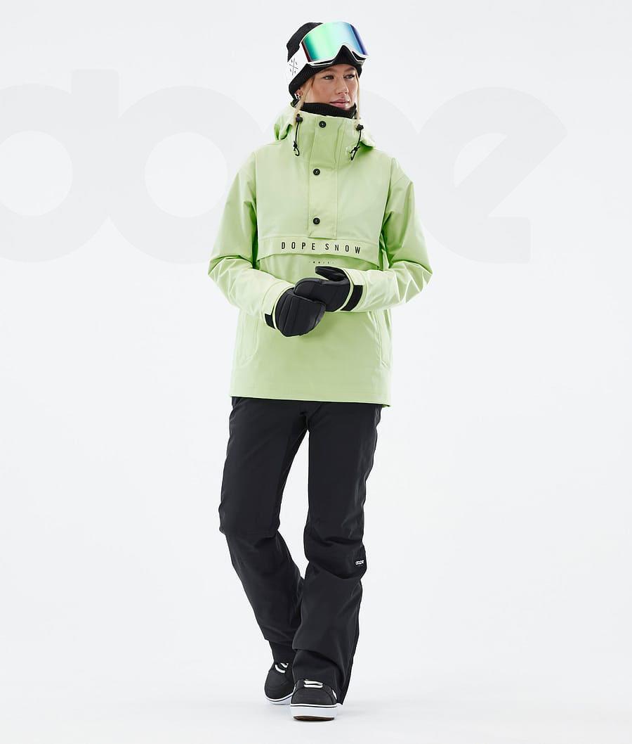 Light Green Women's Dope Legacy W Snowboard Jackets | NZ_D1421