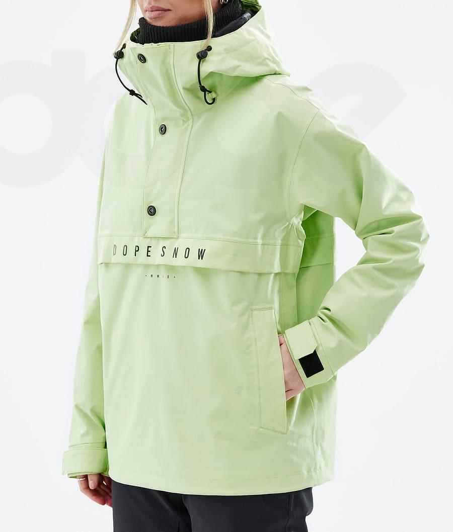 Light Green Women's Dope Legacy W Snowboard Jackets | NZ_D1421