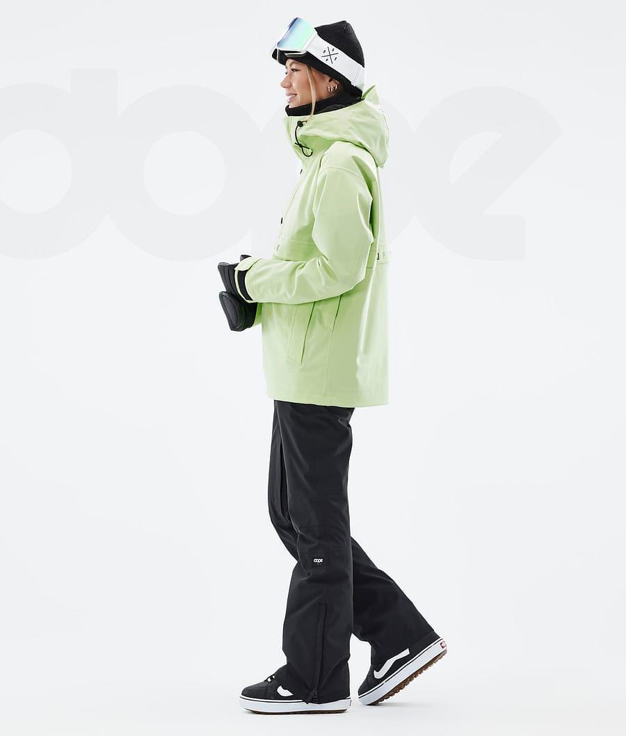 Light Green Women's Dope Legacy W Snowboard Jackets | NZ_D1421