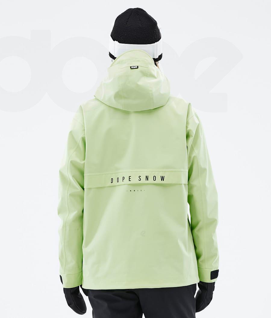 Light Green Women's Dope Legacy W Snowboard Jackets | NZ_D1421