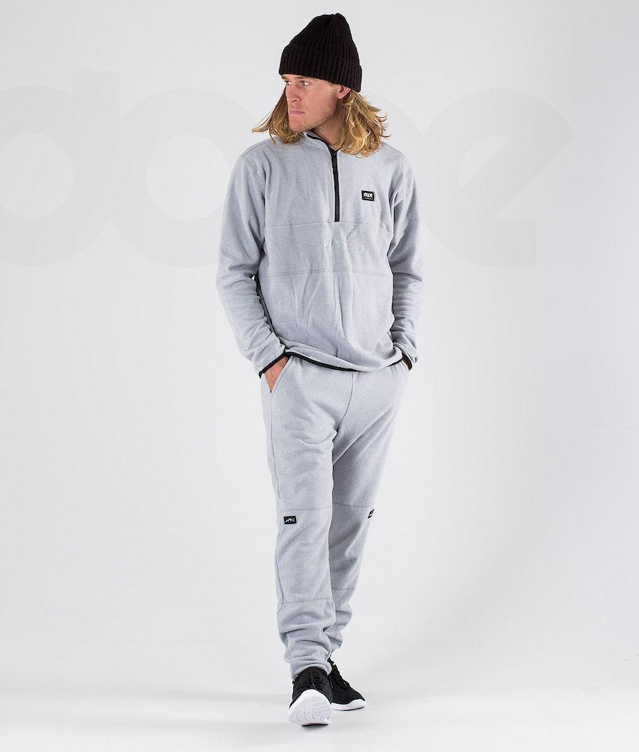 Light Grey Men's Dope Loyd Fleece | NZ_D2278