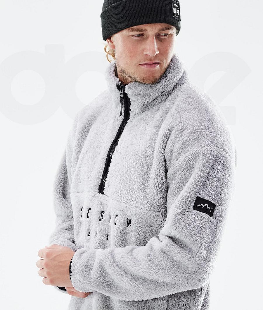 Light Grey Men's Dope Pile 2021 Fleece | NZ_D1127