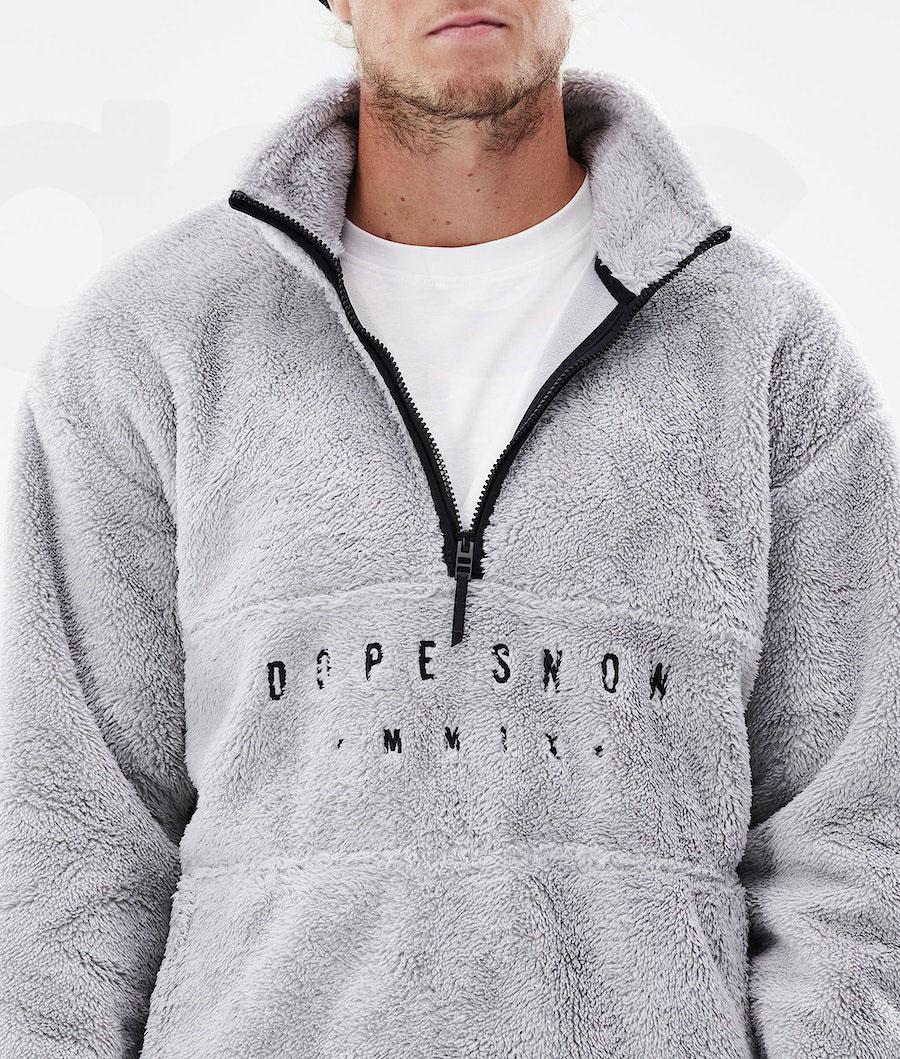 Light Grey Men's Dope Pile 2021 Fleece | NZ_D1127