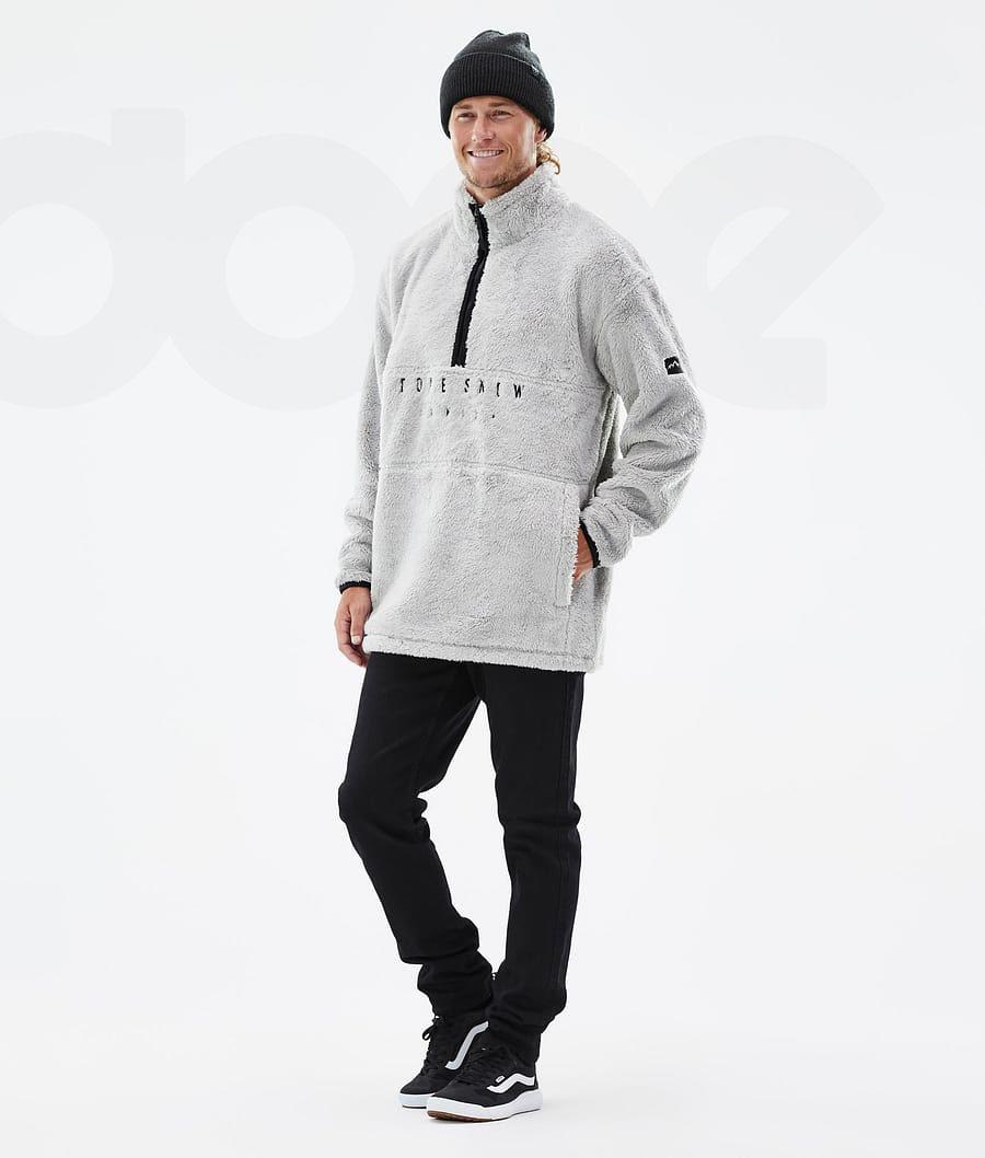 Light Grey Men's Dope Pile Fleece | NZ_D1900