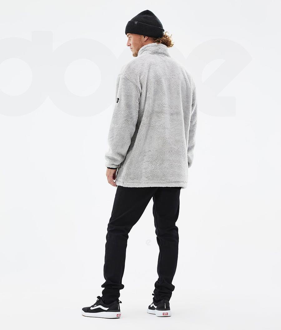 Light Grey Men's Dope Pile Fleece | NZ_D1900