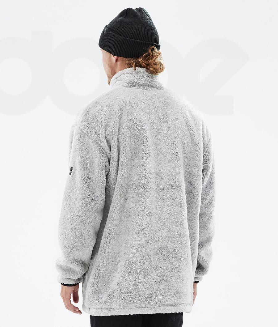 Light Grey Men's Dope Pile Fleece | NZ_D1900