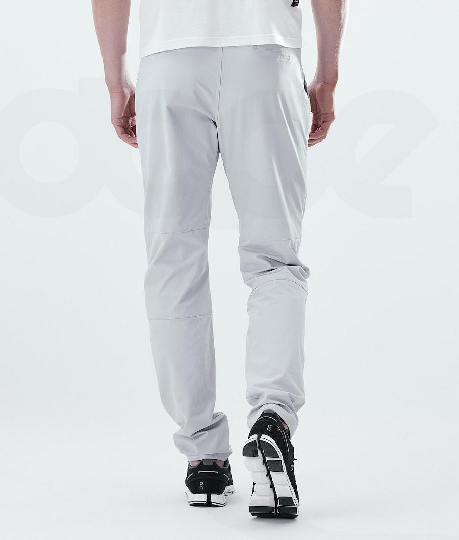 Light Grey Men's Dope Rover Tech Outdoor Pants | NZ_D2282