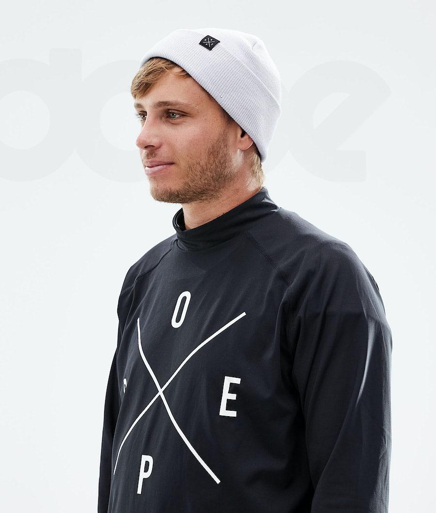 Light Grey Men's Dope Solitude Beanies | NZ_D1300