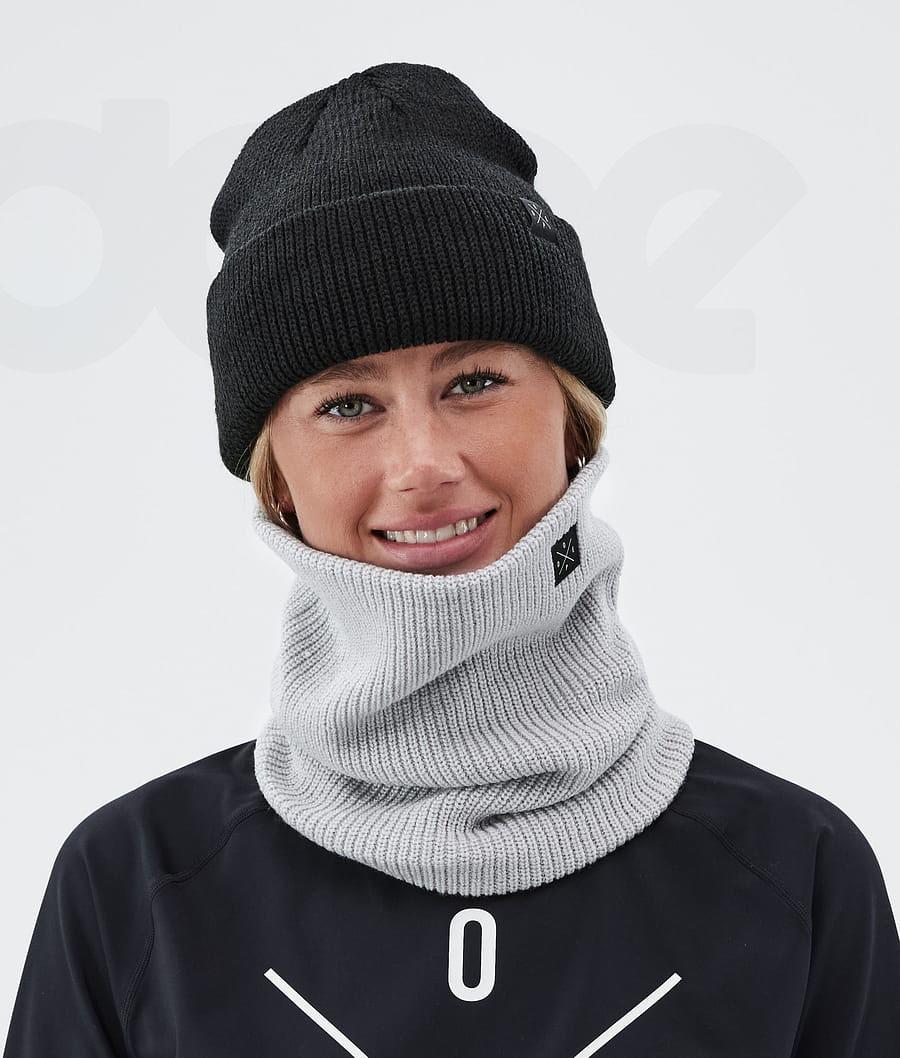 Light Grey Women's Dope 2X-UP Knitted Facemasks | NZ_D1573