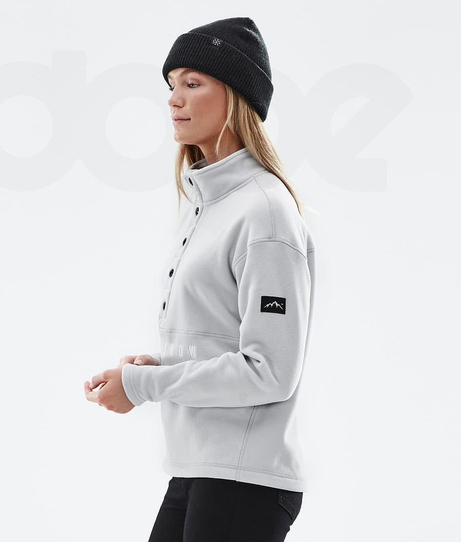 Light Grey Women's Dope Comfy W Fleece | NZ_D2041