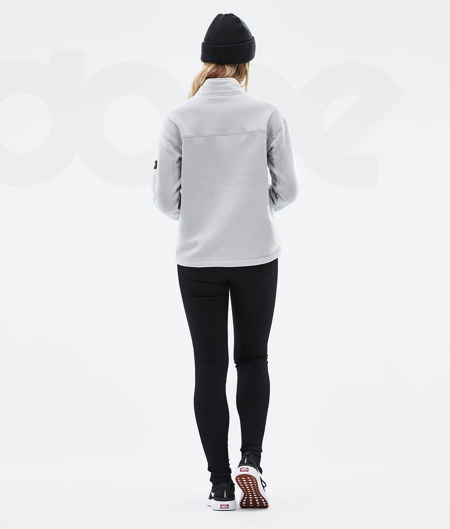 Light Grey Women's Dope Comfy W Fleece | NZ_D2041