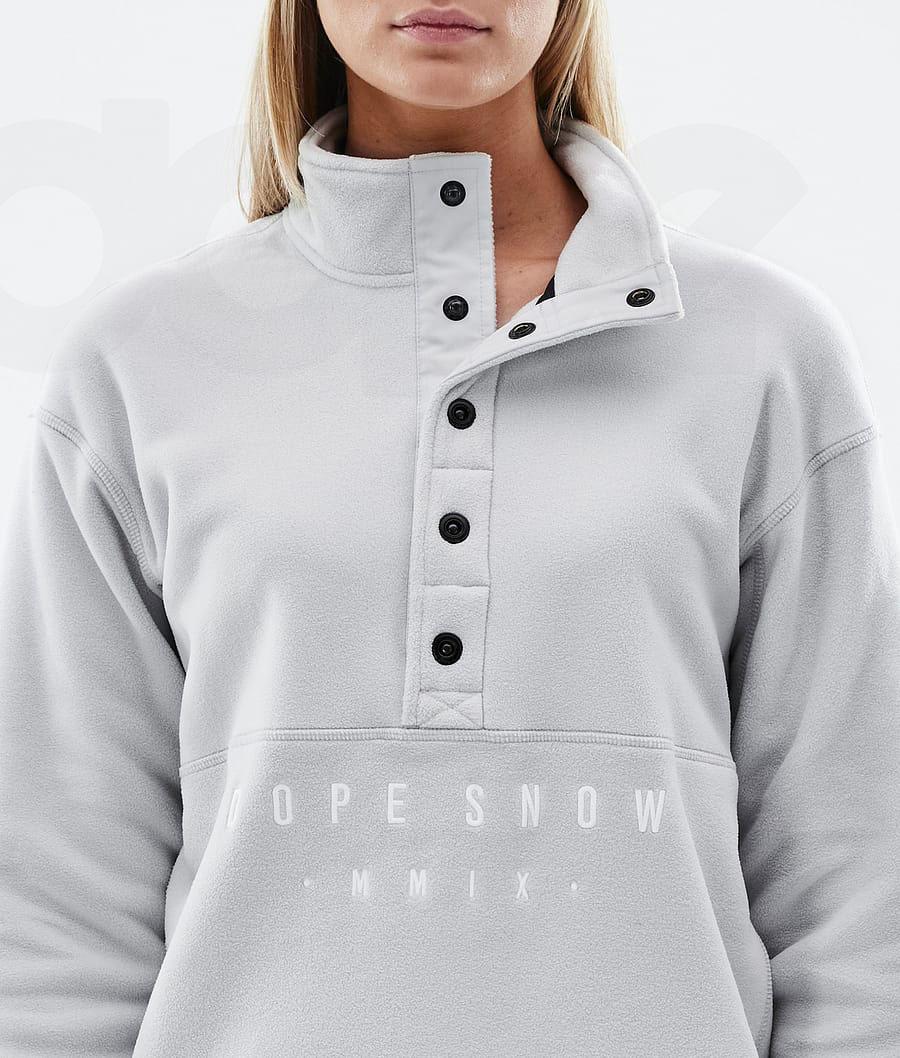 Light Grey Women's Dope Comfy W Fleece | NZ_D2041