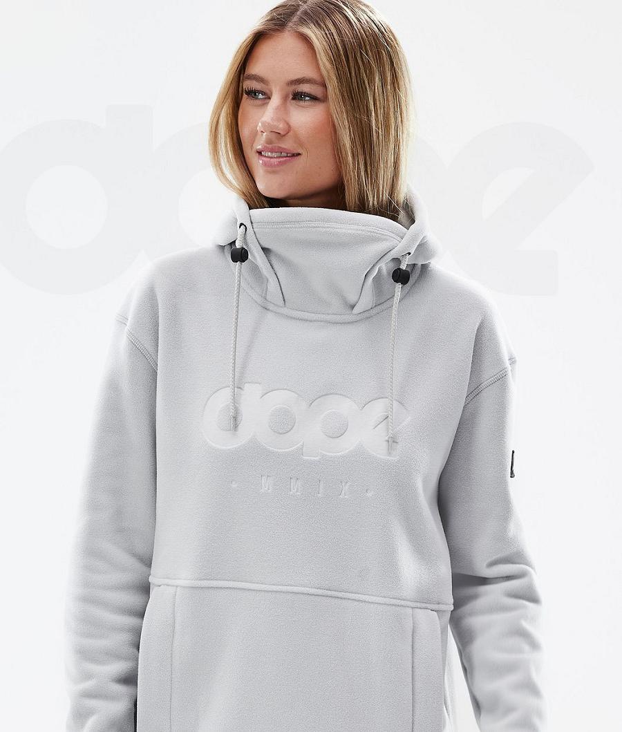 Light Grey Women's Dope Cozy II W Fleece | NZ_D1226