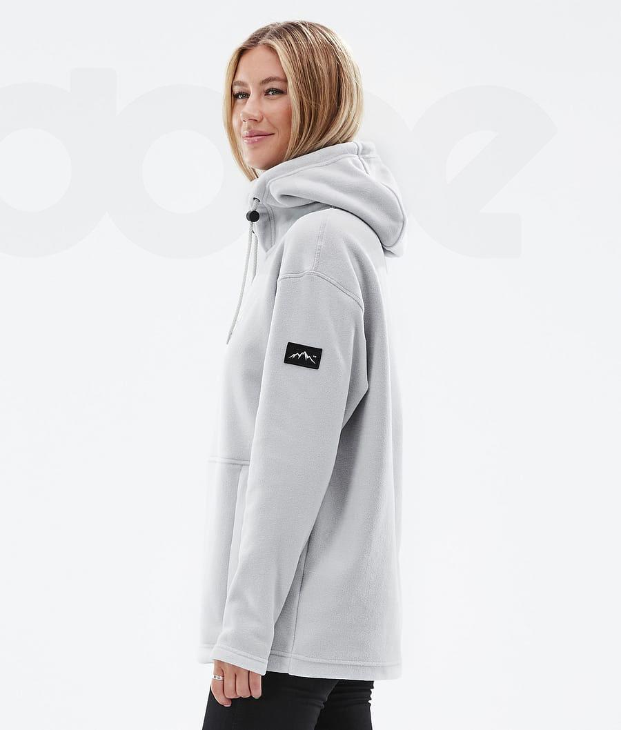 Light Grey Women's Dope Cozy II W Fleece | NZ_D1226