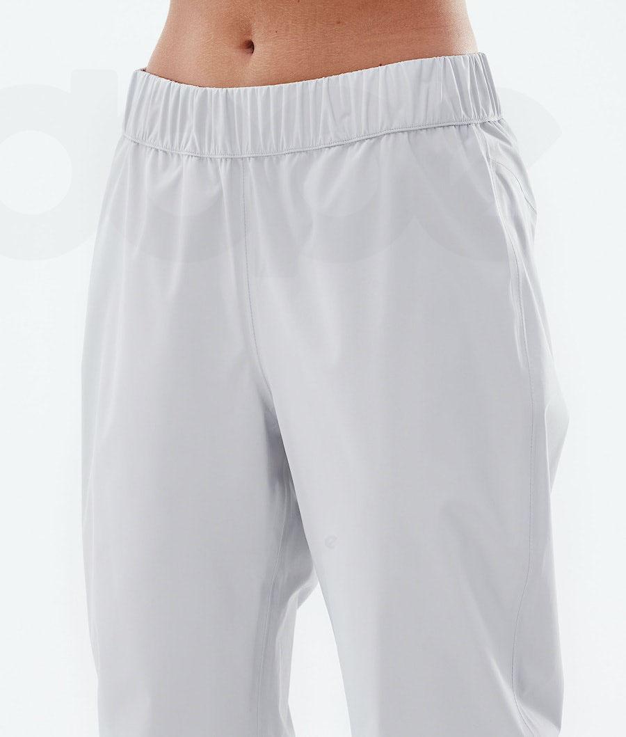 Light Grey Women's Dope Downpour W Outdoor Pants | NZ_D2367