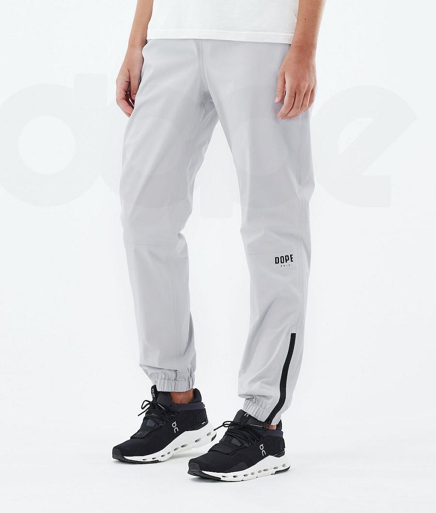 Light Grey Women\'s Dope Downpour W Outdoor Pants | NZ_D2367